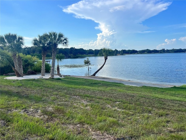 property view of water