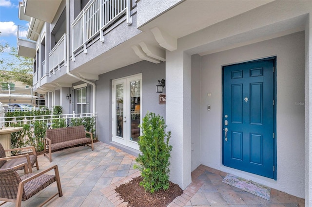 1767 Piedmont Pl, Lake Mary, FL 32746 - doorway to property with stucco siding