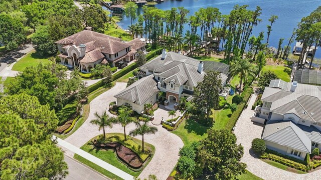 5550 Osprey Isle Ln, Orlando, FL 32819 - aerial view with a water view