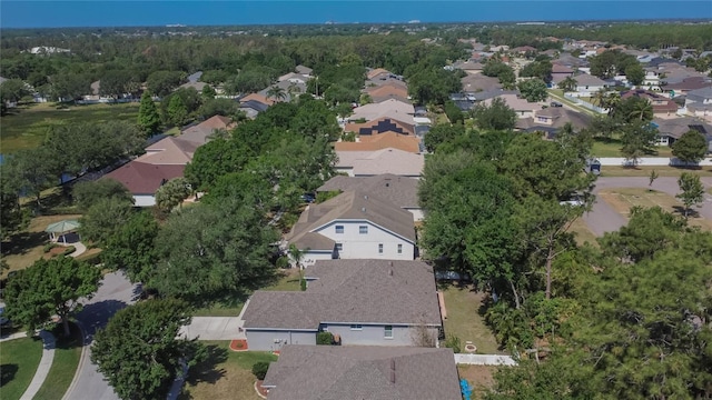 birds eye view of property featuring a residential view