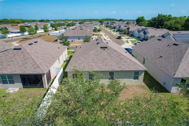 birds eye view of property featuring a residential view