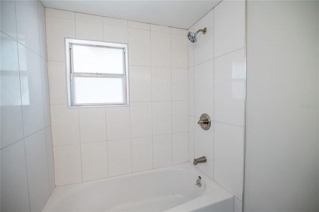 full bathroom featuring shower / tub combination