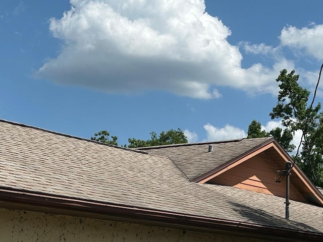 details with a shingled roof