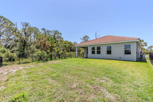 507 Daylily Blvd, Nokomis, FL 34275 - view of yard featuring central AC unit