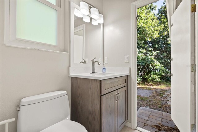 14841 Faversham Cir, Orlando, FL 32826 - half bath featuring toilet and vanity