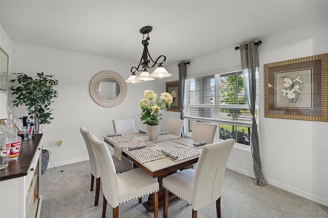 1220 Tahitian Sunrise Dr, Plant City, FL 33565 - dining room featuring baseboards and light carpet