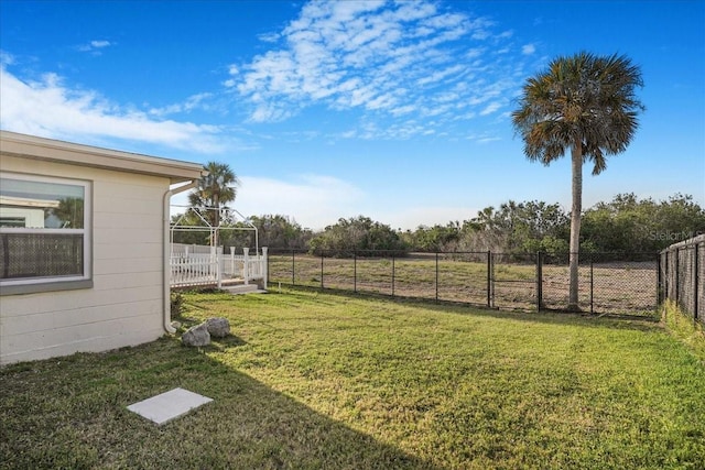 4043 Topsail Trl, New Port Richey, FL 34652 - view of yard featuring fence