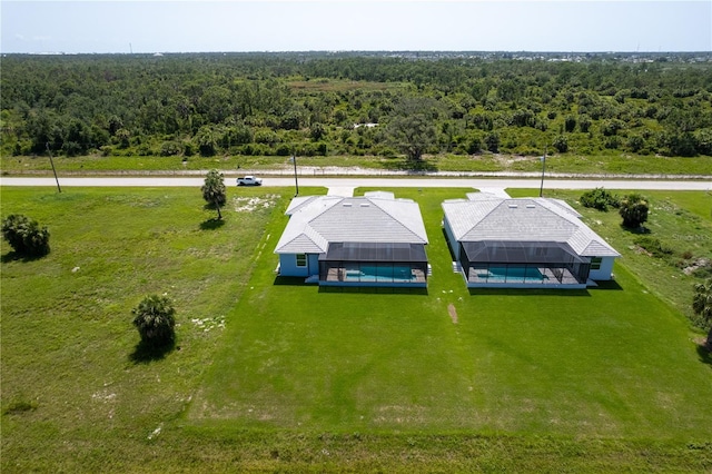 223 Rotonda Blvd S, Rotonda West, FL 33947 - aerial view of a forest