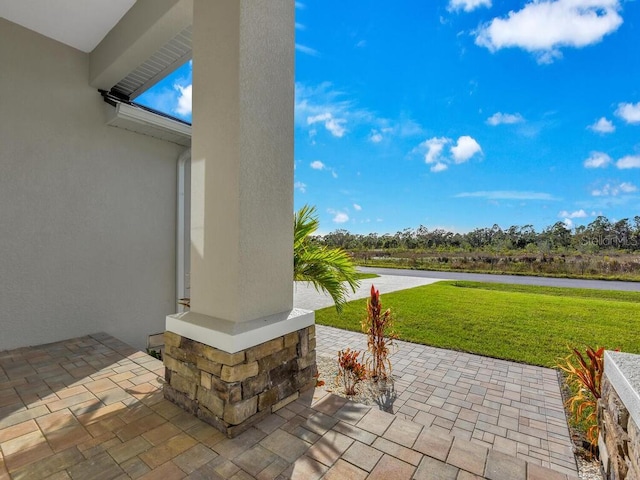 205 Rotonda Blvd S, Rotonda West, FL 33947 - view of patio featuring a water view