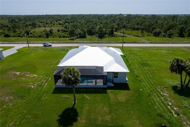 205 Rotonda Blvd S, Rotonda West, FL 33947 - view of rural area featuring a heavily wooded area