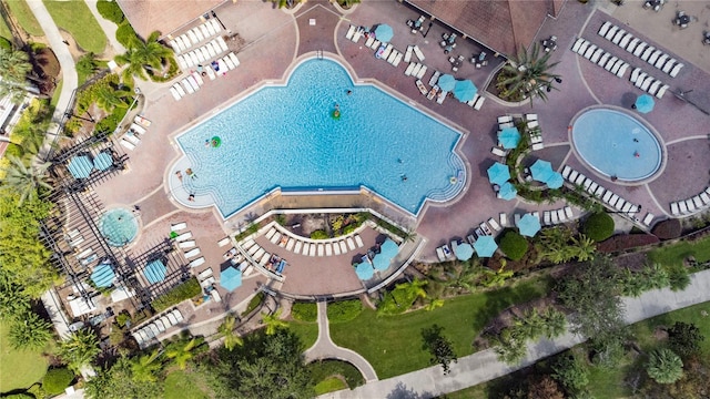 bird's eye view