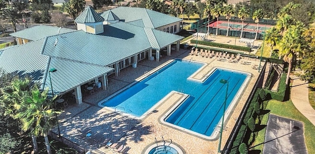community pool featuring a patio