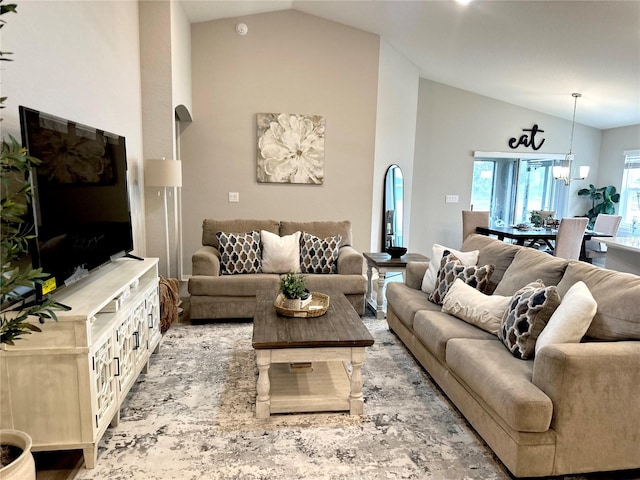 2000 Golden Beak Dr, Eagle Lake, FL 33839 - living room with lofted ceiling