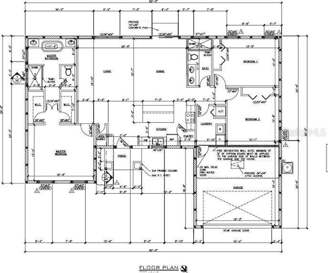 6168 SW 154th St, Ocala, FL 34473 - property floor plan