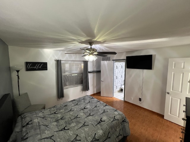 68 S Marbrisa Way, Kissimmee, FL 34743 - bedroom featuring a ceiling fan and wood finished floors