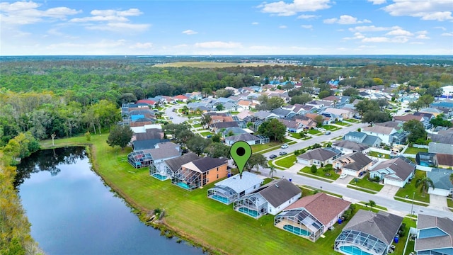 4347 Creekside Blvd, Kissimmee, FL 34746 - aerial view of residential area with a nearby body of water