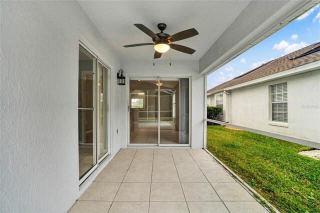 4347 Creekside Blvd, Kissimmee, FL 34746 - view of patio / terrace with ceiling fan