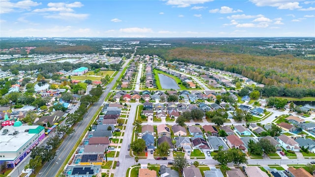 4347 Creekside Blvd, Kissimmee, FL 34746 - aerial overview of property's location with nearby suburban area