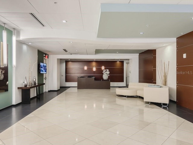 view of building lobby