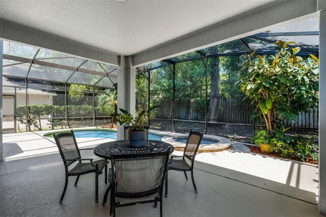 4027 Lakeside Reserve Ct, Orlando, FL 32810 - view of sunroom / solarium