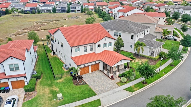 birds eye view of property featuring a residential view