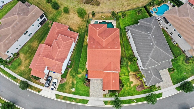 drone / aerial view