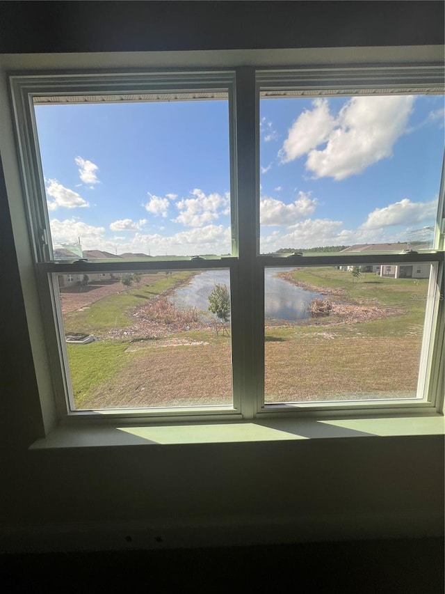 room details with a water view
