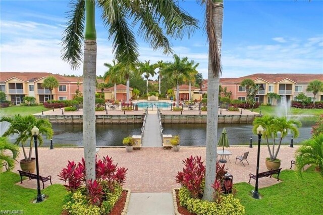 20310 Estero Gardens Cir Unit 203, Estero, FL 33928 - view of community with a residential view and a water view