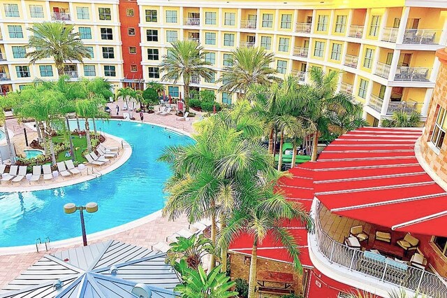 225 Celebration Pl Unit 401, Kissimmee, FL 34747 - view of community pool