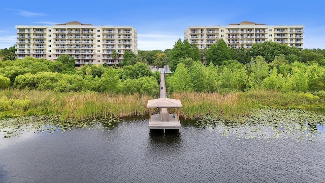 6336 Buford St Unit 307, Orlando, FL 32835 - dock area featuring a water view