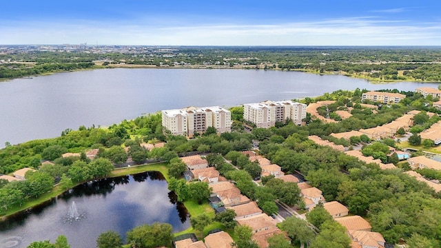 6336 Buford St Unit 307, Orlando, FL 32835 - aerial view featuring a water view