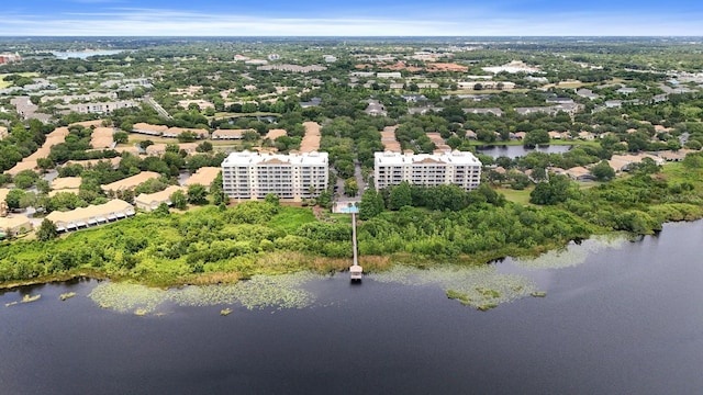 6336 Buford St Unit 307, Orlando, FL 32835 - birds eye view of property with a water view