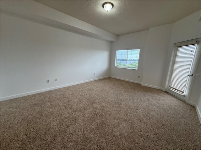 6336 Buford St Unit 307, Orlando, FL 32835 - carpeted empty room with baseboards and a textured ceiling