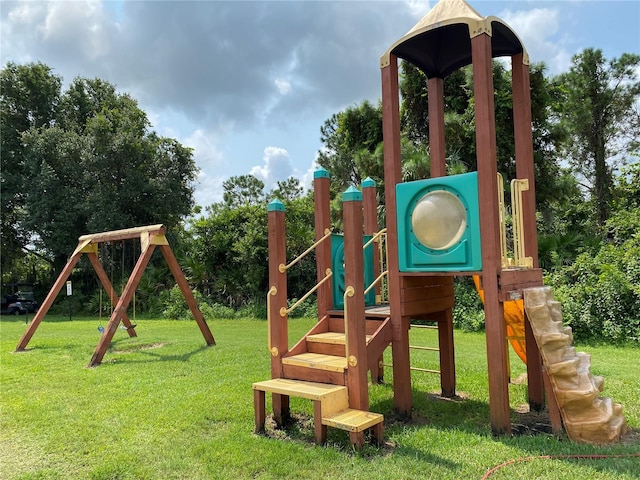 6403 Parc Corniche Dr Unit 4308, Orlando, FL 32821 - communal playground with a lawn