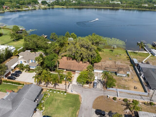 195 E Faith Ter, Maitland, FL 32751 - bird's eye view featuring a water view