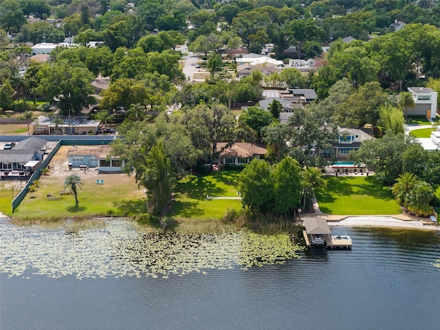 195 E Faith Ter, Maitland, FL 32751 - drone / aerial view featuring a water view and a residential view
