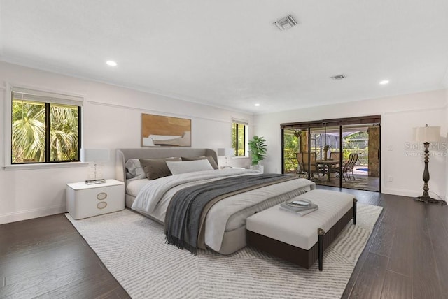 2108 Silver Leaf Ct, Longwood, FL 32779 - bedroom featuring visible vents, multiple windows, and access to exterior