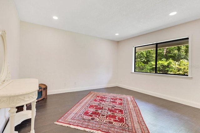 2108 Silver Leaf Ct, Longwood, FL 32779 - interior space featuring recessed lighting, baseboards, and dark wood-style floors