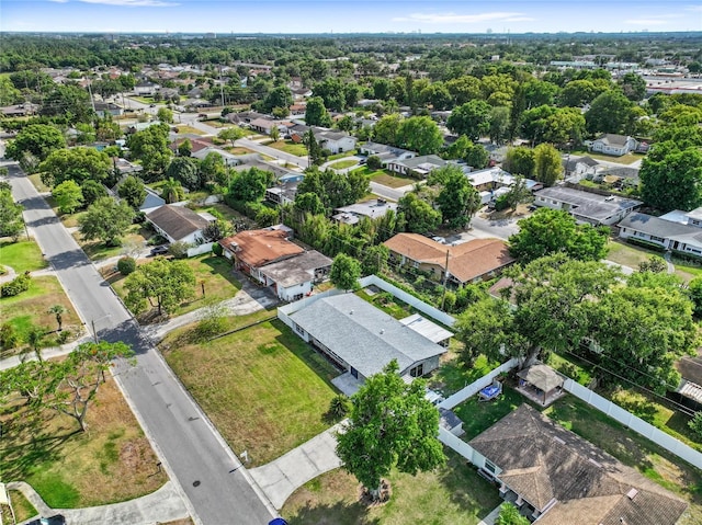drone / aerial view featuring a residential view