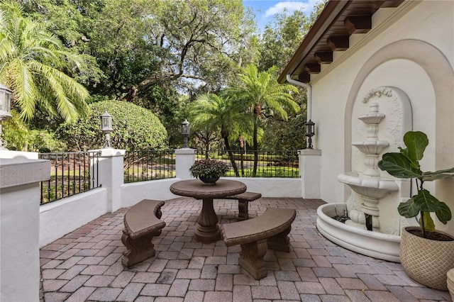 1716 Greystone Ct, Longwood, FL 32779 - view of patio with fence