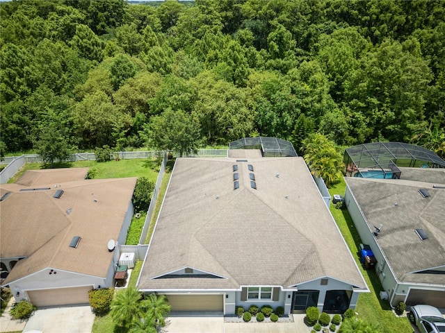 2952 Boating Blvd, Kissimmee, FL 34746 - bird's eye view featuring a forest view
