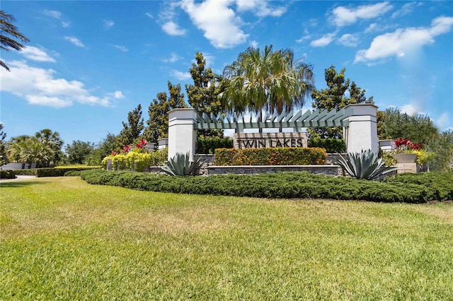 2423 Datura Loop, Saint Cloud, FL 34772 - community sign featuring a lawn