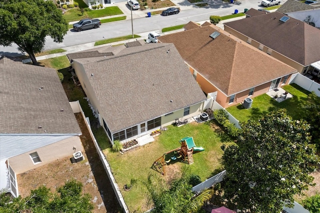 342 Hanging Moss Cir, Lake Mary, FL 32746 - bird's eye view with a residential view