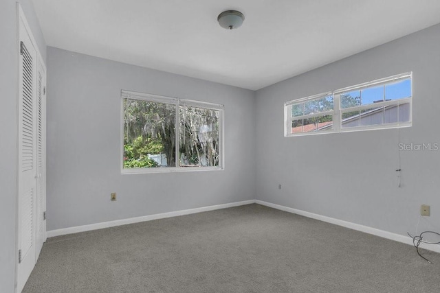 3605 Pershing Ave, Orlando, FL 32812 - unfurnished bedroom with multiple windows, carpet flooring, and baseboards