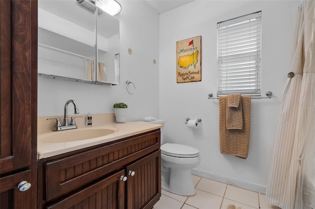 4118 Teriwood Ave, Orlando, FL 32812 - full bathroom featuring vanity, tile patterned floors, and toilet