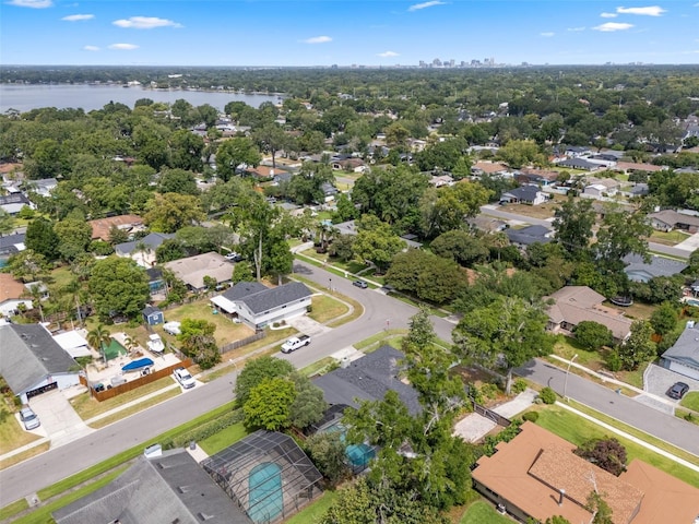 4118 Teriwood Ave, Orlando, FL 32812 - bird's eye view with a water view and a residential view