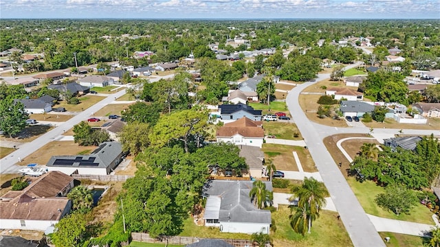 drone / aerial view featuring a residential view