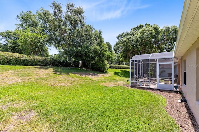3661 Kingswood Ct, Clermont, FL 34711 - view of yard with a patio area and a lanai
