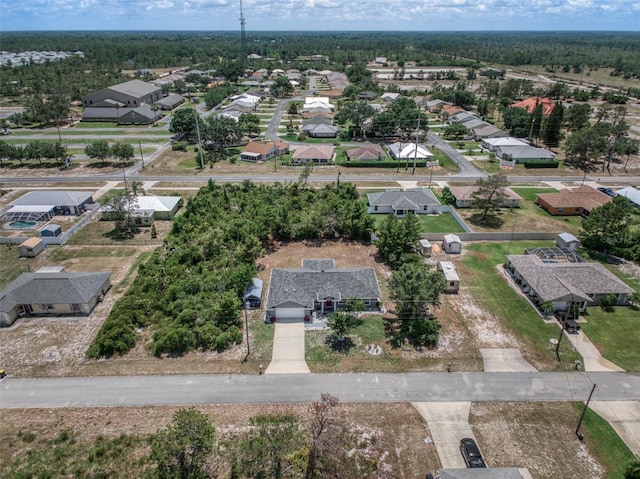 birds eye view of property featuring a residential view