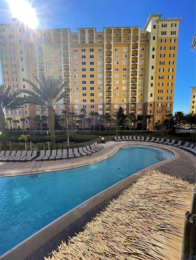 view of swimming pool